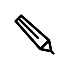 Fototapeta premium ballpoint icon or logo isolated sign symbol vector illustration - high-quality black style vector icons 