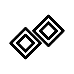 cube icon or logo isolated sign symbol vector illustration - high quality black style vector icons
