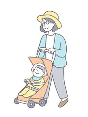 お母さんと赤ちゃん