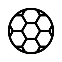 Obraz premium football icon or logo isolated sign symbol vector illustration - high-quality black style vector icons 