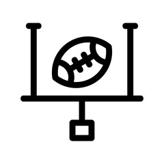 football icon or logo isolated sign symbol vector illustration - high-quality black style vector icons
