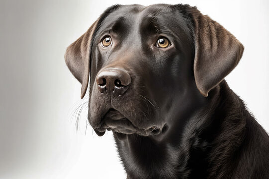 Captivating Labrador Retriever Portrait: A Perfect Tribute to Man's Best Friend