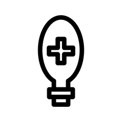 Fototapeta premium idea icon or logo isolated sign symbol vector illustration - high-quality black style vector icons 