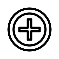 Obraz premium plus icon or logo isolated sign symbol vector illustration - high quality black style vector icons 