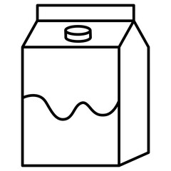 illustration of a bottle of milk