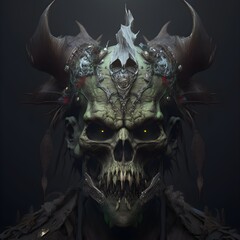 skull darkness diablo hell