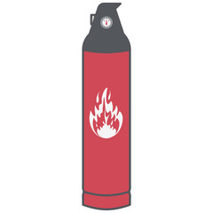 Portable Mini Fire extinguisher Emergency Model
