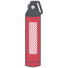 Portable Mini Fire extinguisher Emergency Model
