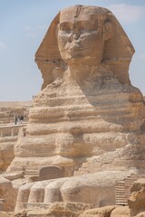 Fototapeta na wymiar sphinx and pyramid