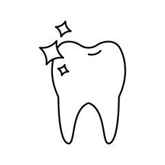 dental, human teeth icon