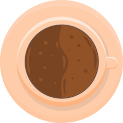 cup of coffee with chocolate