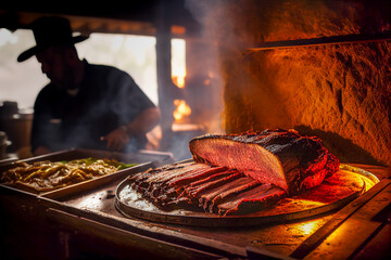 Texas Style Barbecue Meat Dish	
