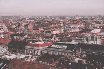 Fototapeta na wymiar Budapest beautiful panoramic view.