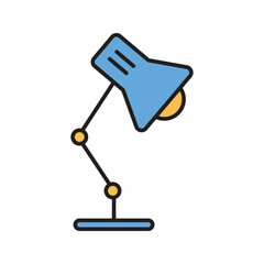 table lamp, lamp, study lamp icon