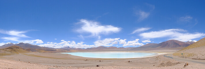 view of the mountains