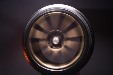 matte bronze car wheels for drifying drift store on long exposure