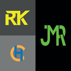 Letter logo, abstract logo, monogram logo, simple logo, modern logo and minimal logo design. This logo can be used for company, website and printing