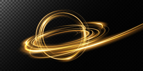 Portal and frame, abstract light lines of movement and speed. light ellipse. Glitter Galaxy. Glowing podium. Space tunnel. Light everyday glowing effect. semicircular wave, light vortex wake. 