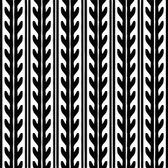  Seamless pattern with  abstract shapes. Black and white geometric  wallpaper. Repeating pattern for decor, textile and fabric.Abstraction art.