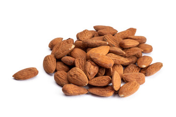 almonds isolated, png file