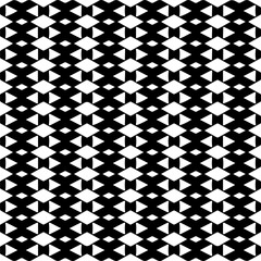  Seamless pattern with  abstract shapes. Black and white geometric  wallpaper. Repeating pattern for decor, textile and fabric.Abstraction art.