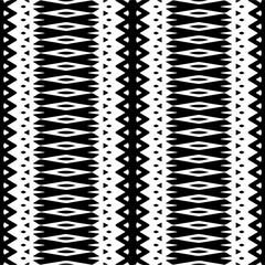  Seamless pattern with  abstract shapes. Black and white geometric  wallpaper. Repeating pattern for decor, textile and fabric.Abstraction art.