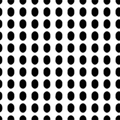  Seamless pattern with  abstract shapes. Black and white geometric  wallpaper. Repeating pattern for decor, textile and fabric.Abstraction art.