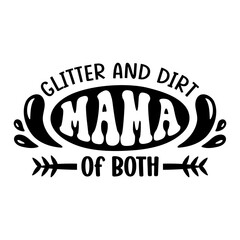 Mom Svg T-shirt Designs, Mother's Day Quotes typography Graphic T-shirt Collection Vector.