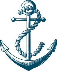 Anchor logo, graphic design, sea, anchor, branding.