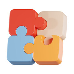 Jigsaw Puzzle 3D Icon