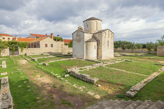 The area around the Church of the Holy Cross in Nin, also known as the smallest cathedral in the world
