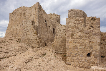 At the base of the ruins of Fortress Fortica built to monitor the sea against pirates