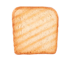 Grilled toast bread, slice, transparent background