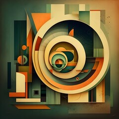 An abstract illustration inspired by Retro art - Artwork 21