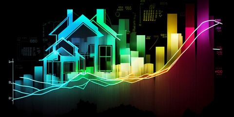 house prices business digital charts