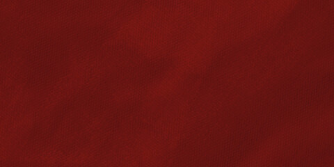 Fabric background Close up texture of natural weave in dark red or teal color. Fabric texture of natural line textile material .
