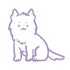 Cute Dog Element Playful