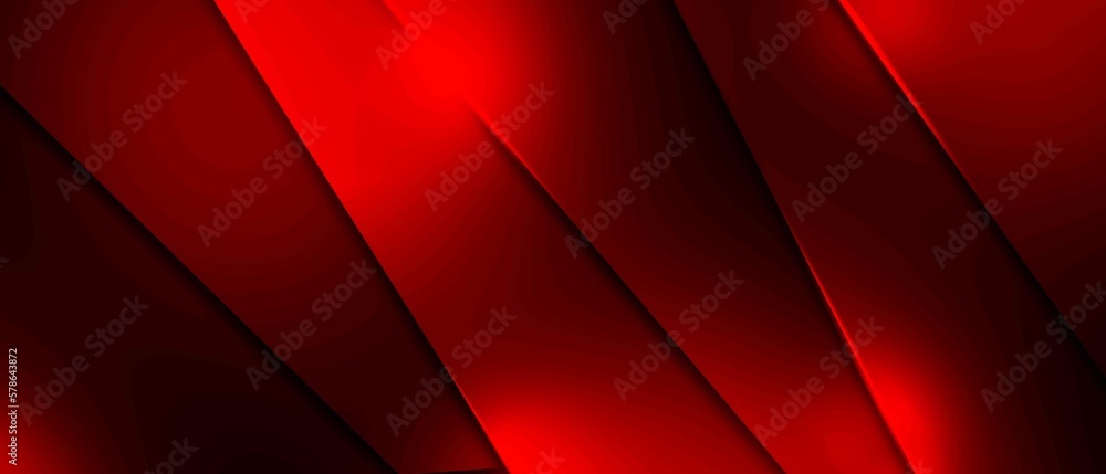 Sticker Modern dark red tech background. Digital technology