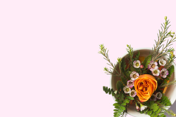 Blumenstrauß / Textfreiraum / Banner