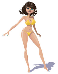 bikini girl
