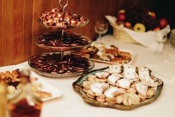 christmas cake with nuts