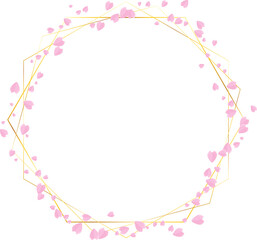 cherry petal frame