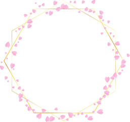 cherry petal frame