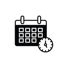 Schedule Planning icon vector stock