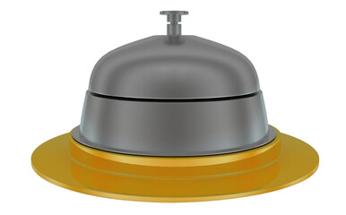 3d service bell concept - 3d render