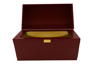 3d treasure box concept - 3d render