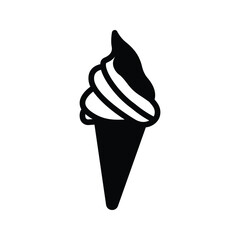 ice-cream  icon vector stock