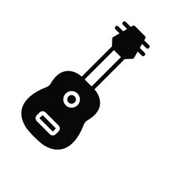 ukulele icon vector stock