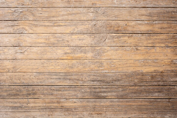 Obraz na płótnie Canvas Empty wooden background texture. Top view
