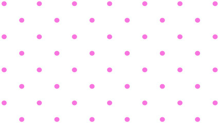 Pink dots in white background